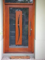 glass entry door