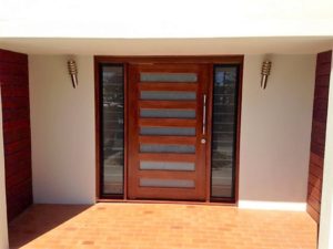 glass entry door