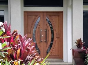 glass entry door